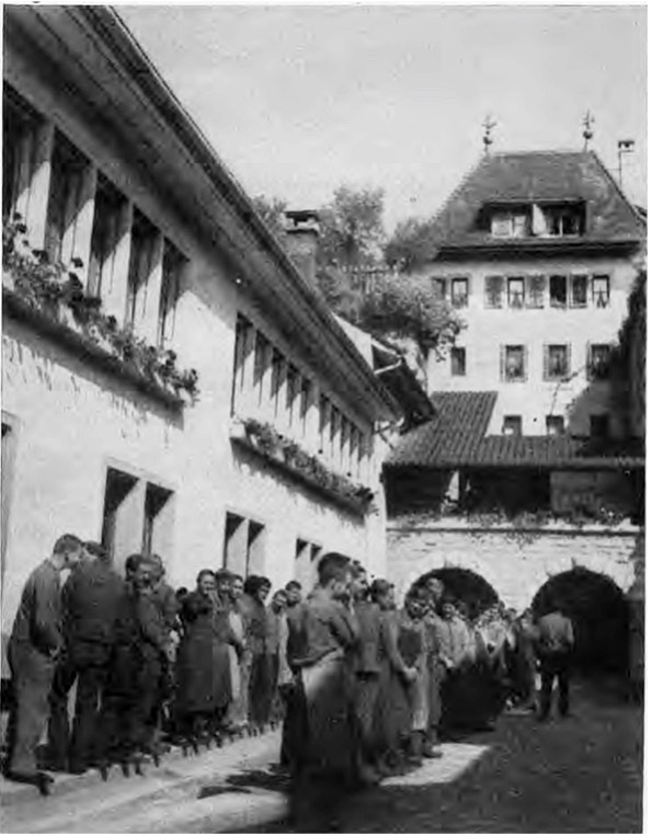 Einteilung zur Arbeit (Quelle: Der Aufstieg, Nr. 45, 11.12.1936)