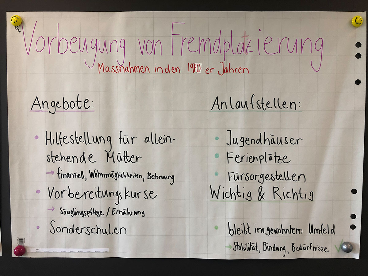 Poster Schulprojekt Baden (Foto: Projektteam)